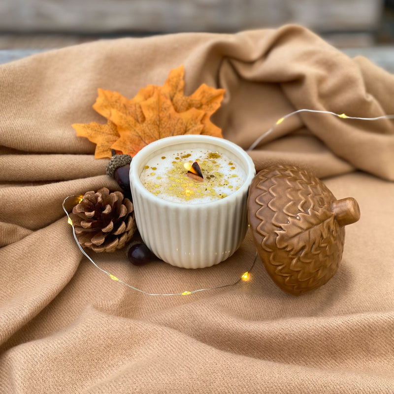 Cozy Acorn - DIY pakket kaarsen maken eikel - DIY.creations.nl