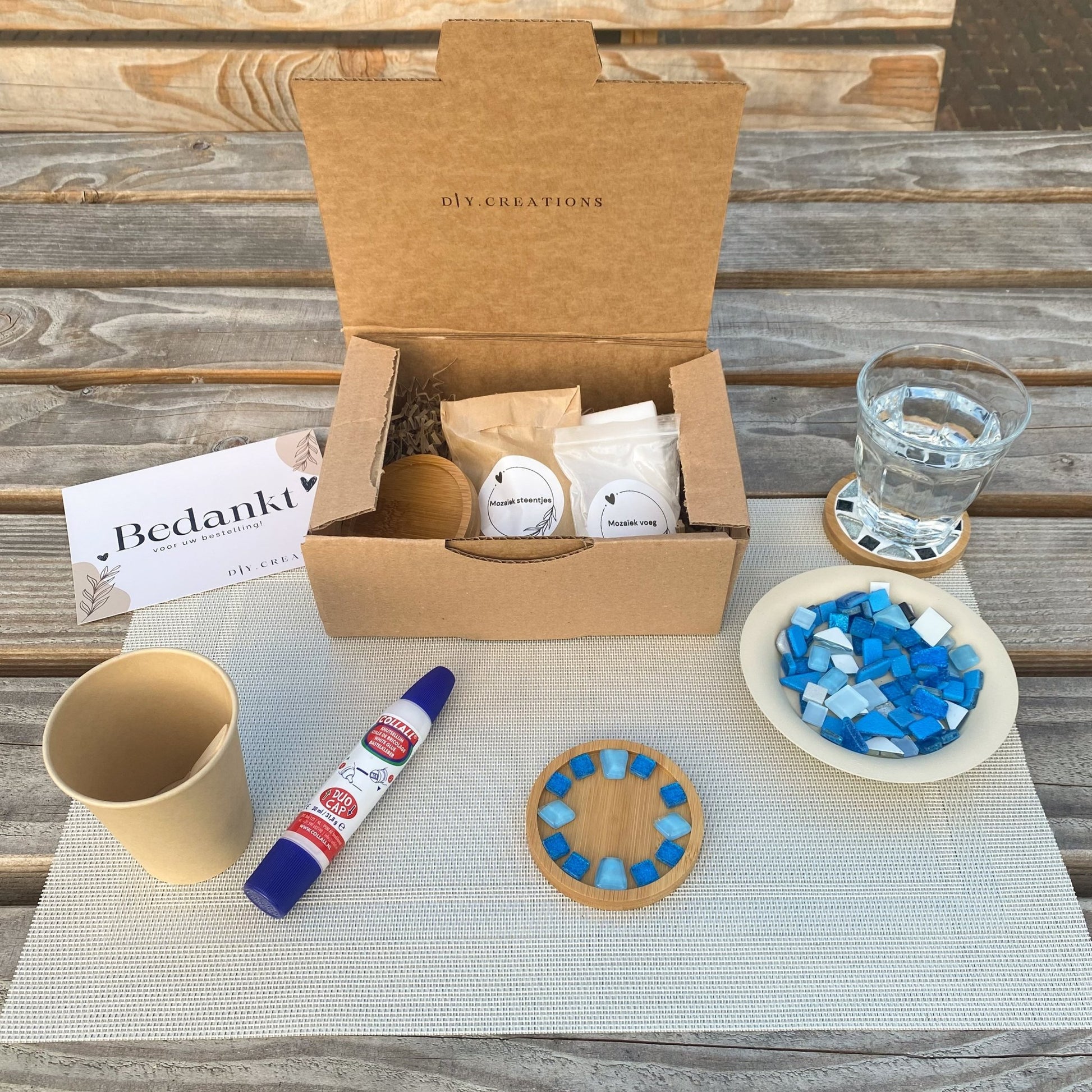 4 stuks mozaïek-knutselset voor kinderen, bamboe onderzetters, trays met holle bodem, worden gebruikt voor kunsthandwerk, onderzetters, kaarsen, woonkamerdecoraties en handgemaakte geschenken 4 stuks mozaïek-knutselset voor kinderen, bamboe onderzetters, trays met holle bodem, worden gebruikt voor kunsthandwerk, onderzetters, kaarsen, woonkamerdecoraties en handgemaakte geschenken