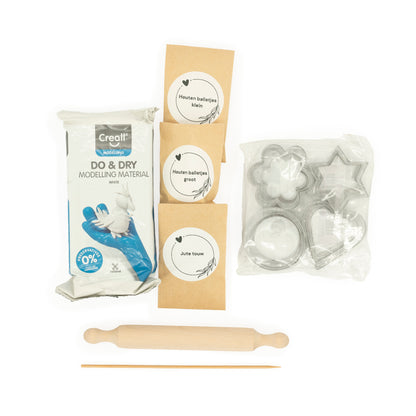 Little Twinkels- DIY pakket kerstversiering van klei