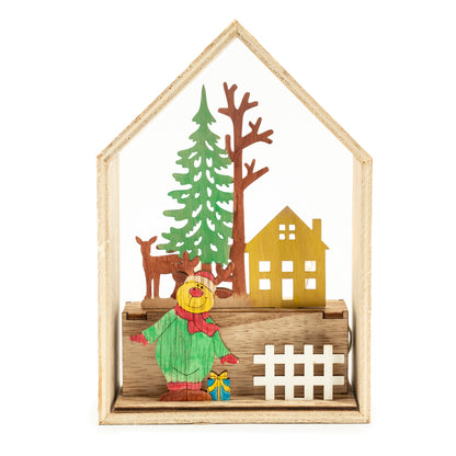 Rudolph's Cottage - Kersthuisje Kinderen Deluxe