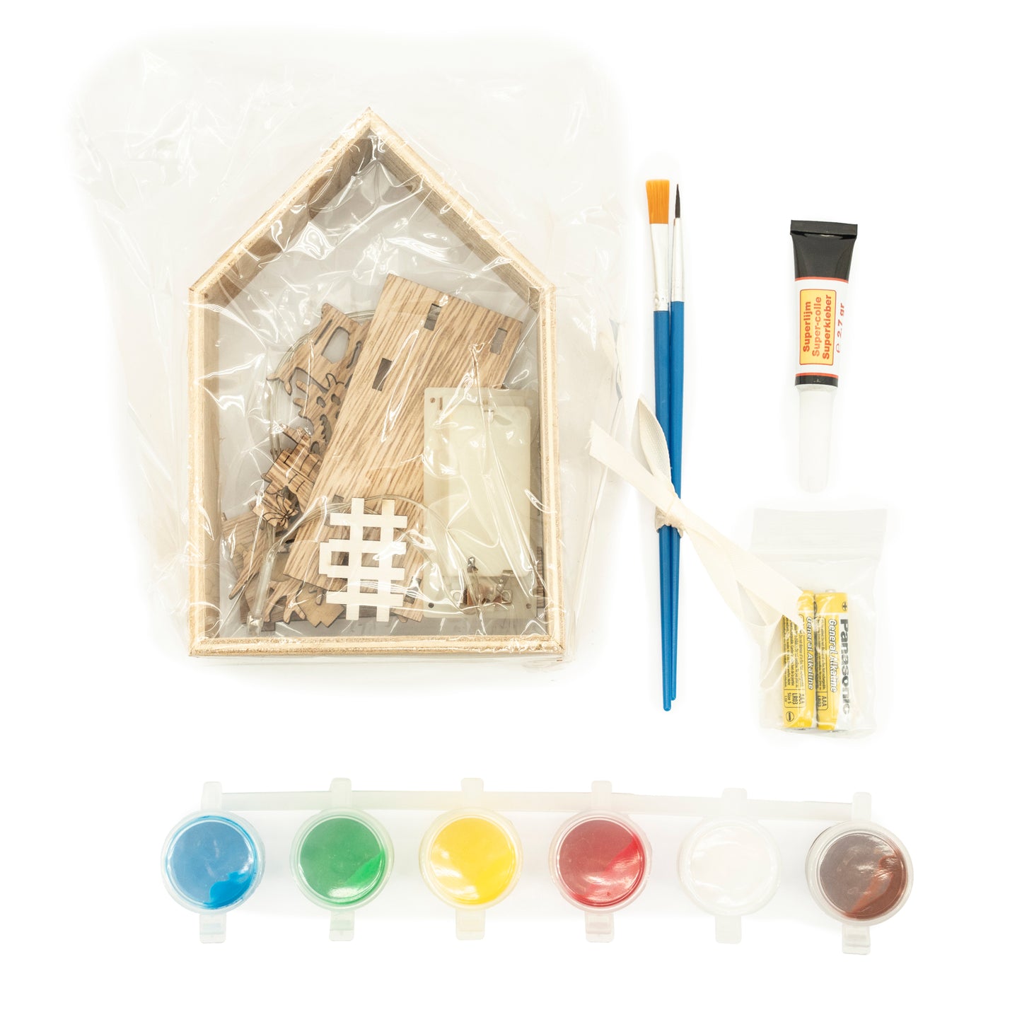 Rudolph's Cottage - Kersthuisje Kinderen Deluxe