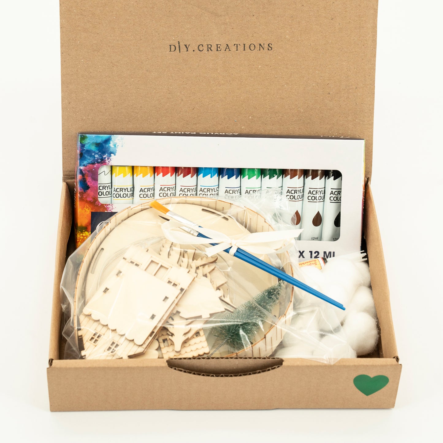 Winter Wonderland- Houten kersthuisje